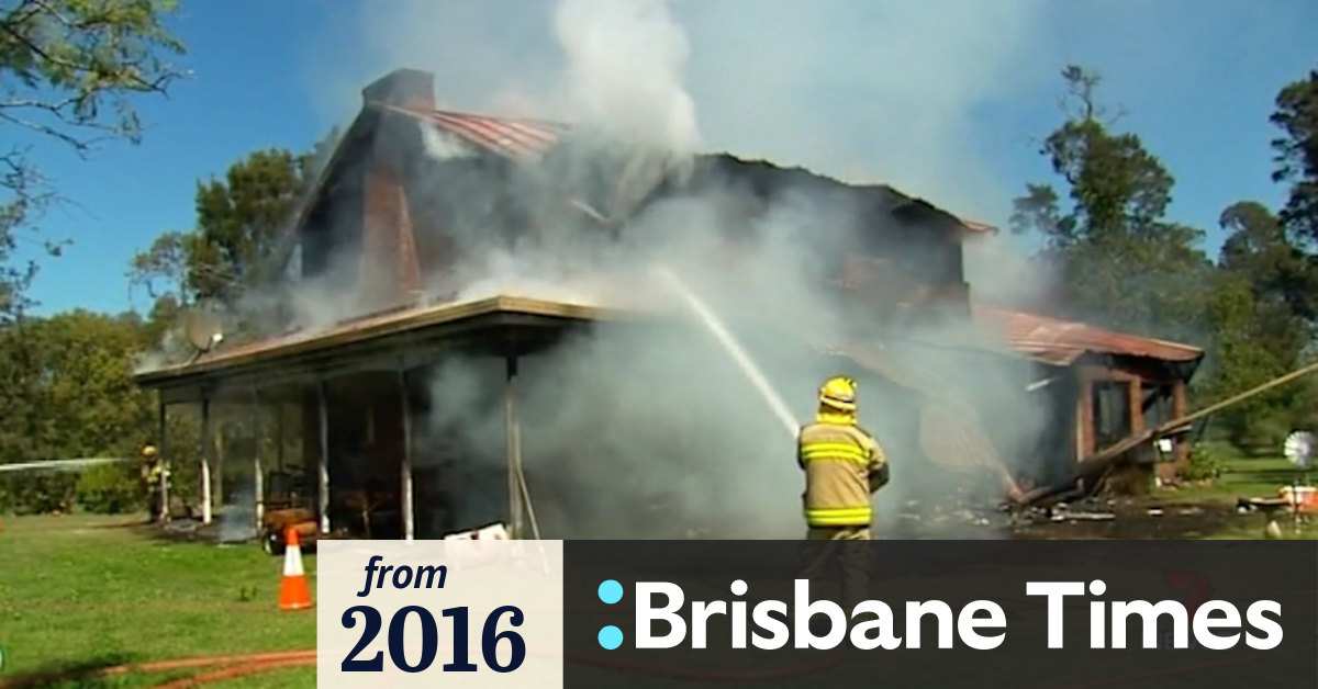 Suspicious fire destroys house near Toowoomba